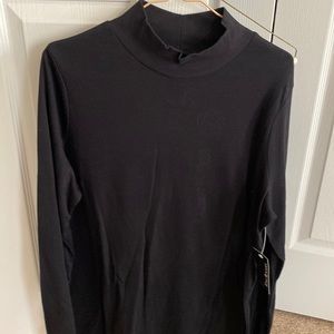 Kim Rogers LS mock turtle neck